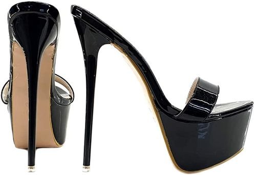 stiletto heeled sandals